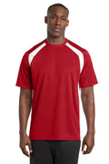 Sport-Tek Men's   Dry Zone   Colorblock Crew