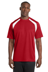 Sport-Tek Men's   Dry Zone   Colorblock Crew