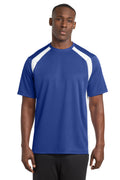 Sport-Tek Men's   Dry Zone   Colorblock Crew