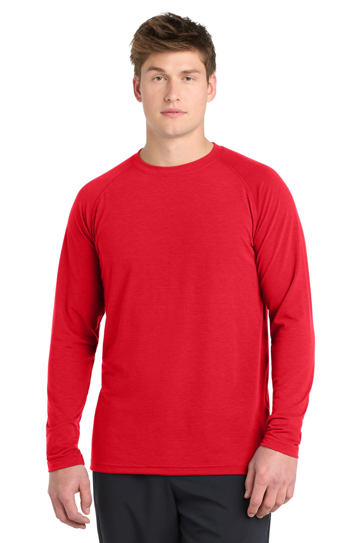 Sport-Tek Men's    Long Sleeve Ultimate Performance Crew