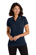Port Authority Women's   Dry Zone   UV Micro-Mesh Tipped Polo