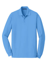 Port Authority Men's   EZCotton   Long Sleeve Polo-3