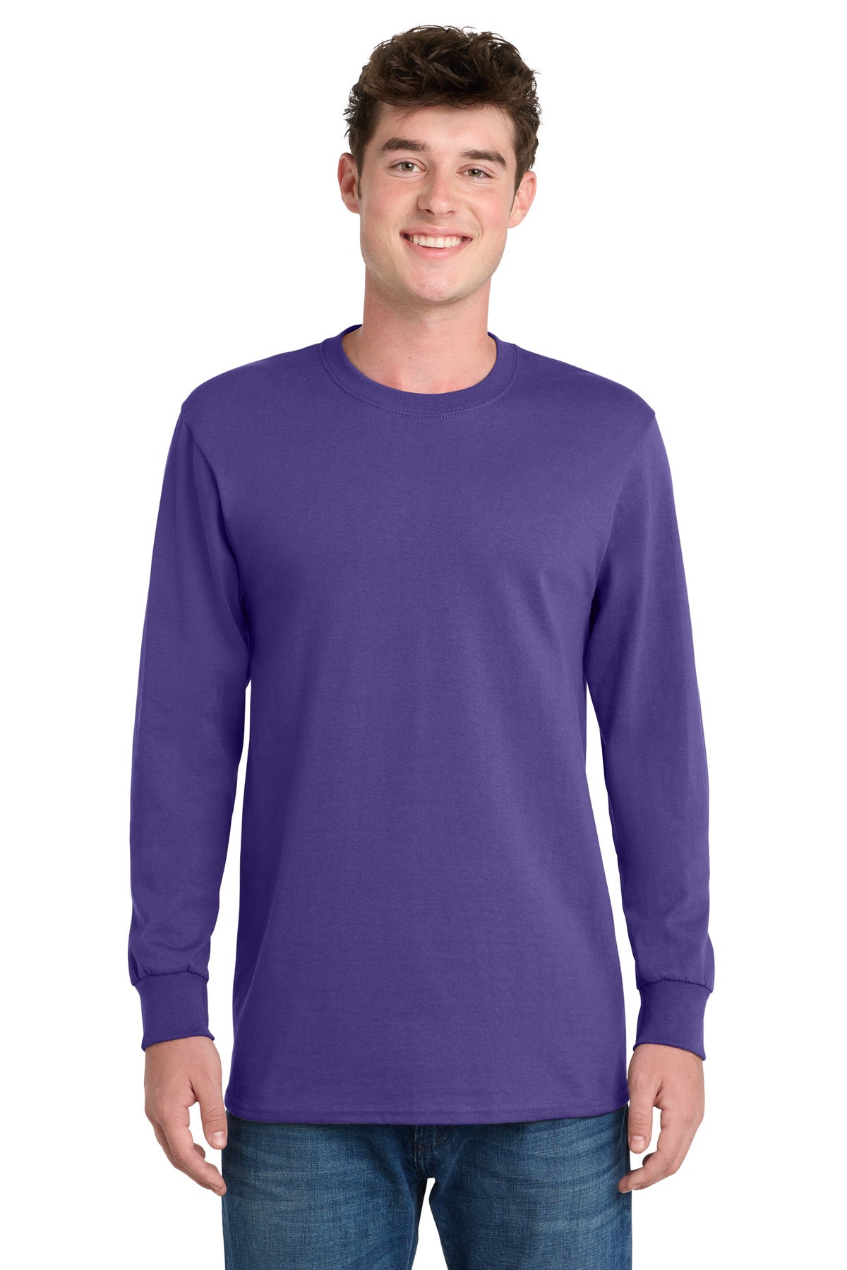 Port & Co Men's   Tall Long Sleeve Essential Tee