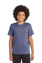 Sport-Tek Youth   Heather Contender Tee