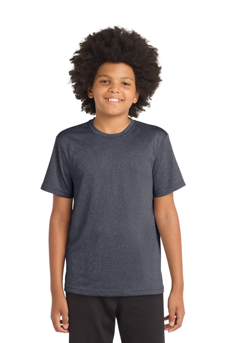 Sport-Tek Youth   Heather Contender Tee