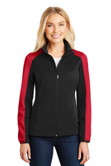 Port Authority Women's   Active Colorblock Soft Shell Jacket