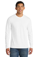 Port & Co Men's   Long Sleeve Fan Favorite    Blend Tee