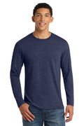 Port & Co Men's   Long Sleeve Fan Favorite    Blend Tee