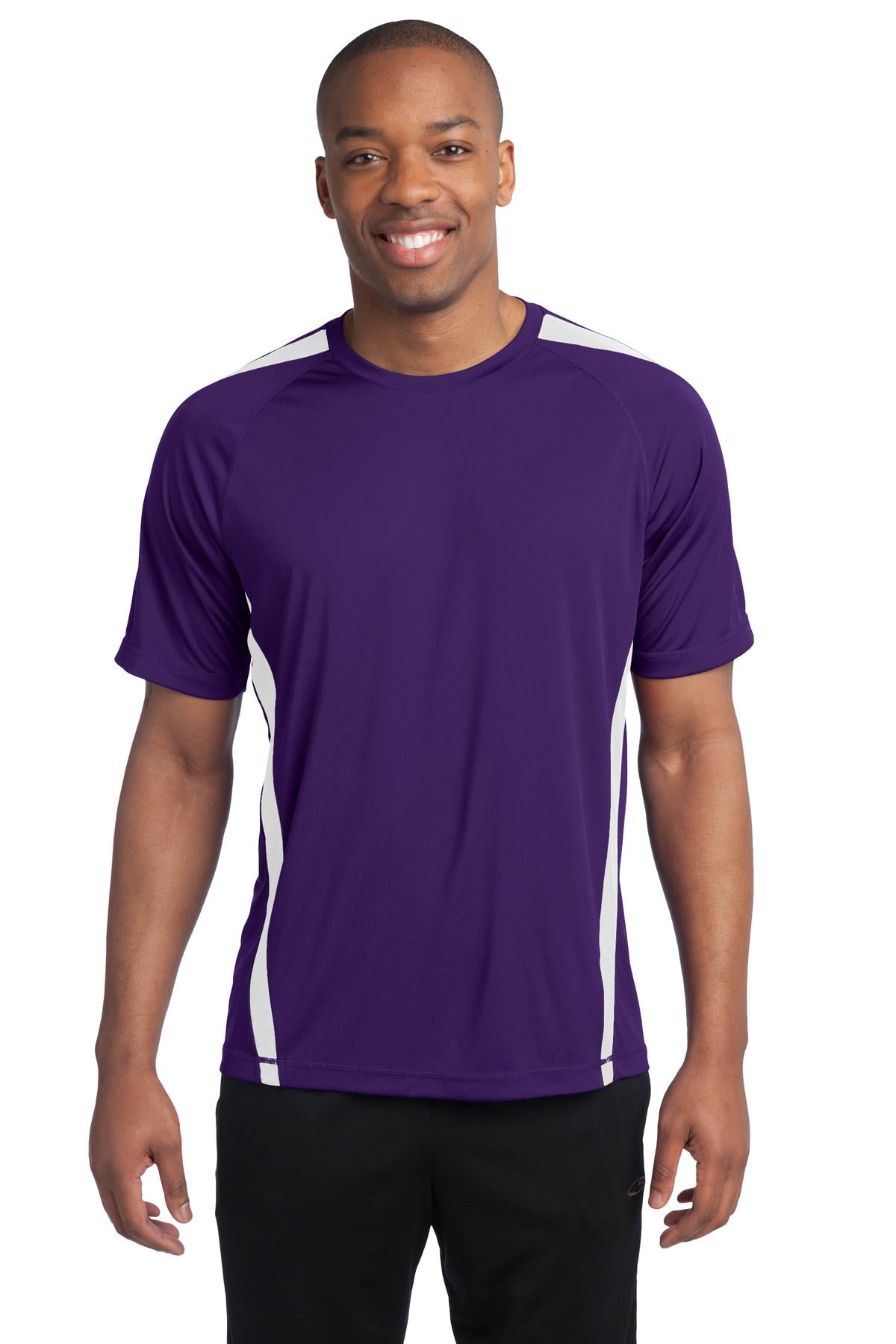 Sport-Tek Men's   Colorblock PosiCharge   Competitor Tee-1