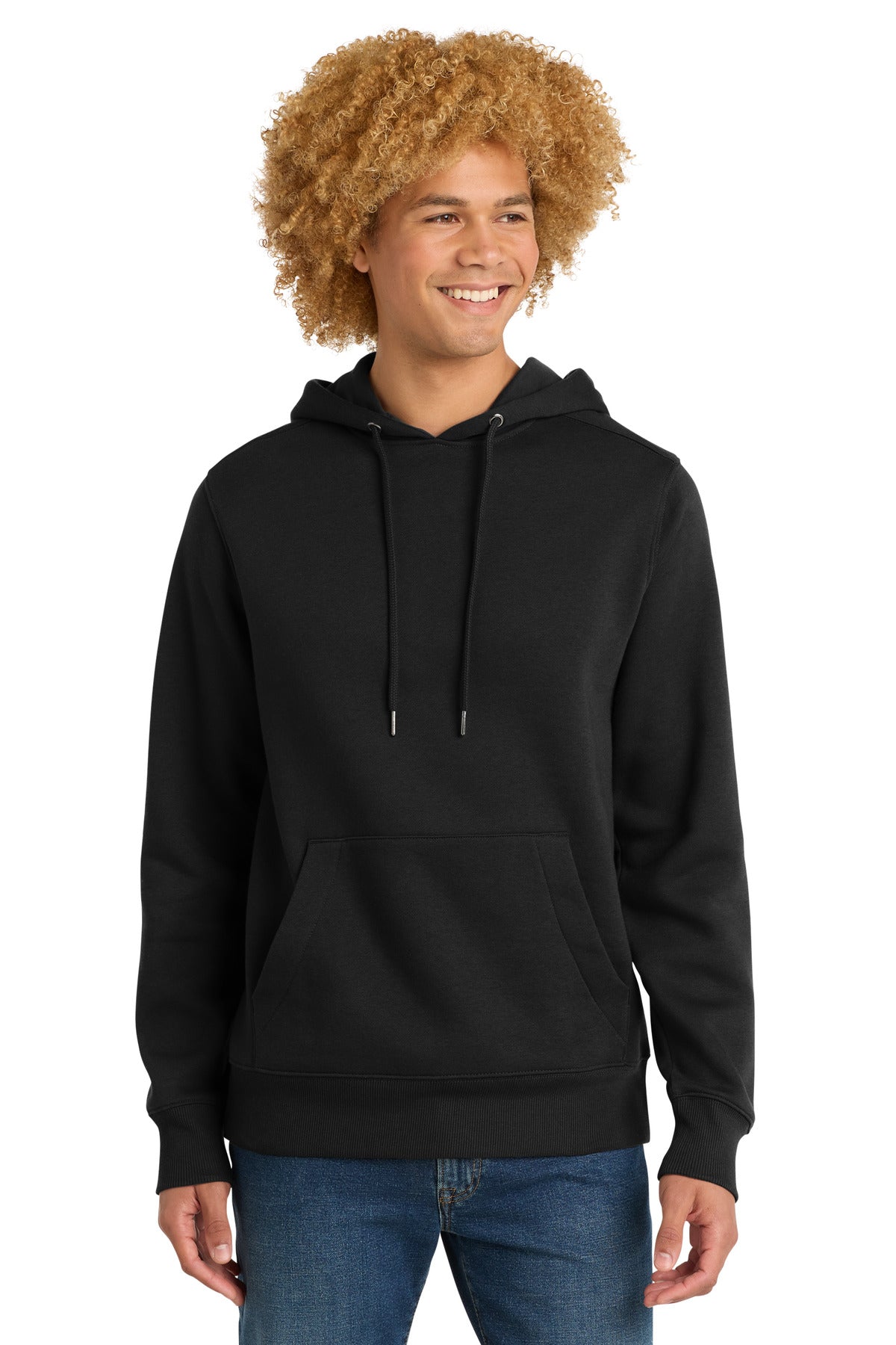 District Men's    Perfect Weight    Fleece Hoodie DT1101