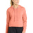 Sport-Tek Women's    PosiCharge    Tri-Blend Wicking Fleece Crop Hooded Pullover LST298