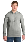 Sport-Tek Men's    PosiCharge    Tri-Blend Wicking Long Sleeve Hoodie ST406