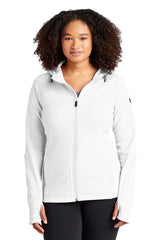 Sport-Tek Women's   Tech Fleece Full-Zip Hooded Jacket-1