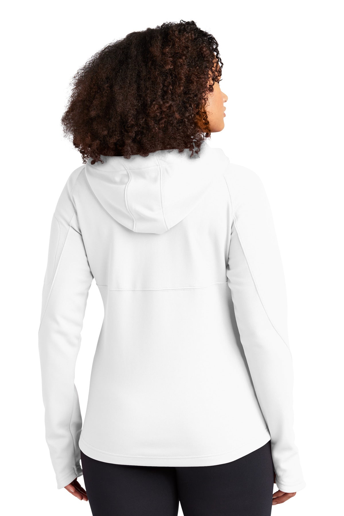 Sport-Tek Women's   Tech Fleece Full-Zip Hooded Jacket-2