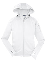 Sport-Tek Women's   Tech Fleece Full-Zip Hooded Jacket-3
