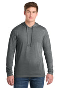 Sport-Tek Men's    PosiCharge    Tri-Blend Wicking Long Sleeve Hoodie ST406