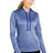 Sport-Tek Women's    PosiCharge    Sport-Wick    Heather Fleece Hooded Pullover