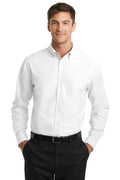Port Authority Men's   Tall SuperPro   Oxford Shirt-1