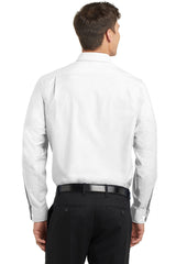 Port Authority Men's   Tall SuperPro   Oxford Shirt-2