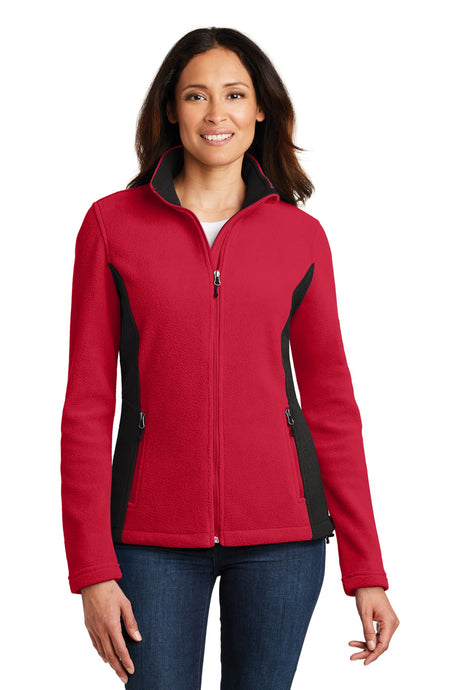 Port Authority Women's   Colorblock Value Fleece Jacket-1