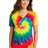 Port & Co Women's   Tie-Dye V-Neck Tee