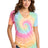 Port & Co Women's   Tie-Dye V-Neck Tee