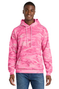 Port & Co Men's   Core Fleece Camo Pullover Hooded Sweatshirt