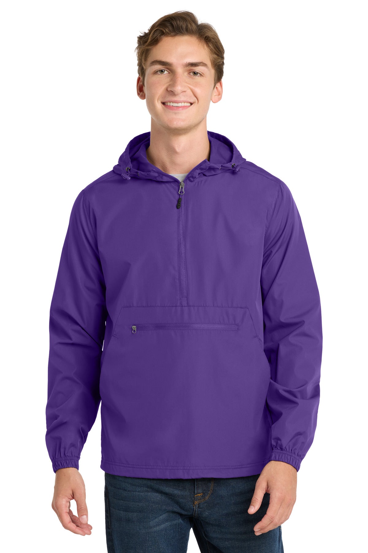 Sport-Tek Men's    Packable Anorak