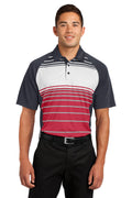 Sport-Tek Men's   Dry Zone   Sublimated Stripe Polo-1