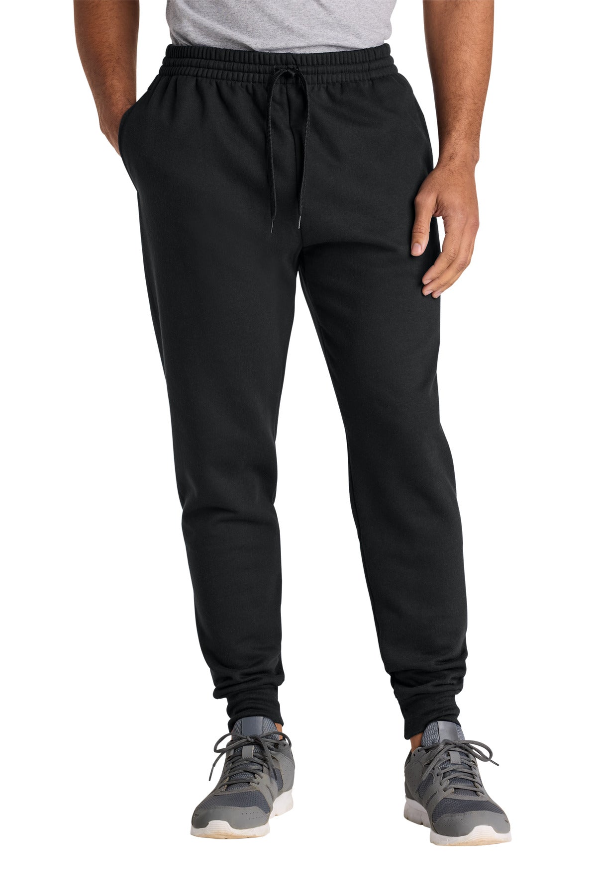 Jerzees Men's Ultimate   CVC Ring Spun Pocket Jogger IC50M