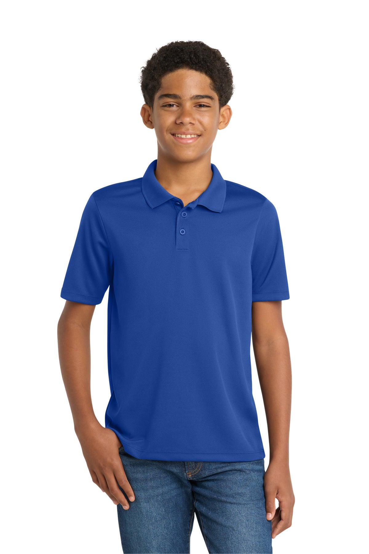 Sport-Tek Youth   PosiCharge   RacerMesh   Polo