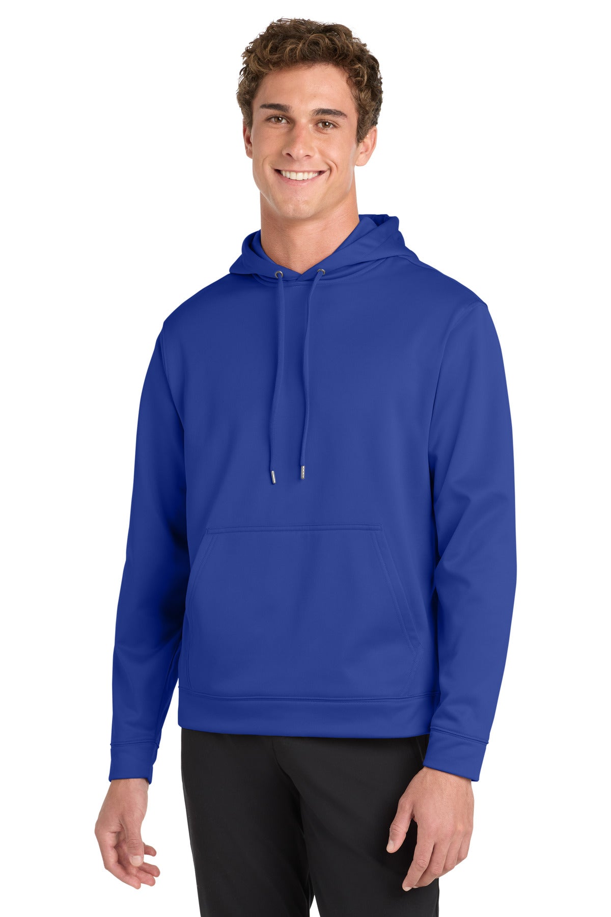 Sport-Tek Men's   Sport-Wick   Fleece Hooded Pullover