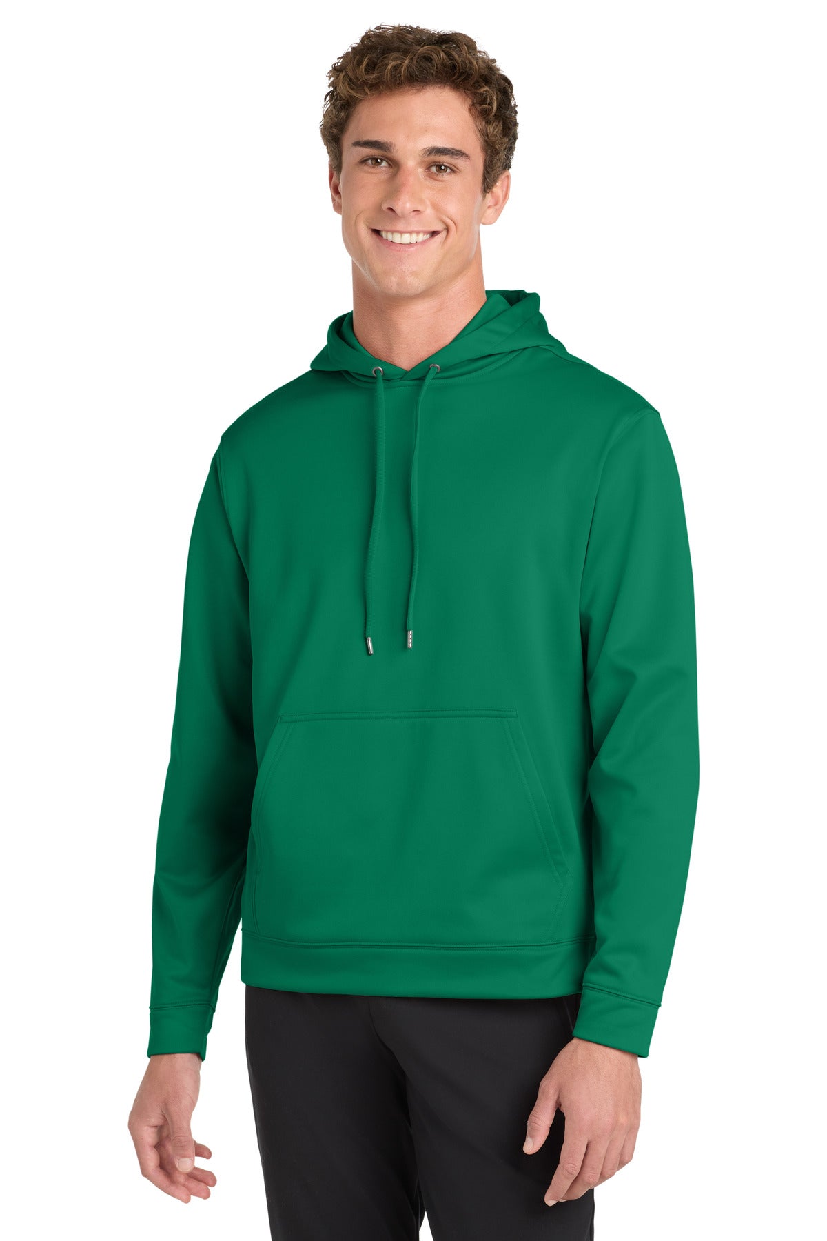 Sport-Tek Men's   Sport-Wick   Fleece Hooded Pullover