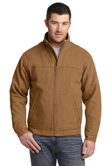 CornerStone Men's   Washed Duck Cloth Flannel-Lined Work Jacket