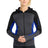 Sport-Tek Women's   Tech Fleece Colorblock Full-Zip Hooded Jacket