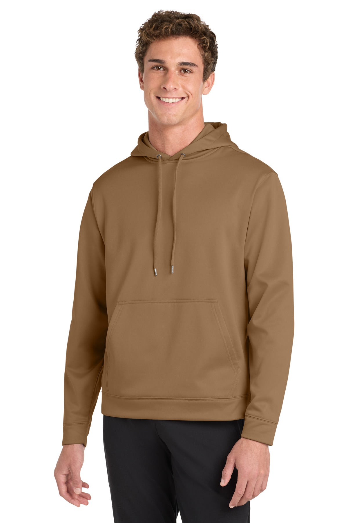 Sport-Tek Men's   Sport-Wick   Fleece Hooded Pullover