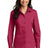 Port Authority Women's   Long Sleeve Carefree Poplin Shirt-1