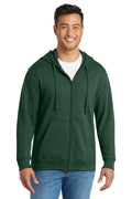 Port & Co Men's   Fan Favorite Fleece Full-Zip Hooded Sweatshirt