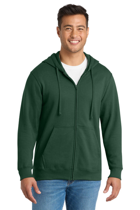 Port & Co Men's   Fan Favorite Fleece Full-Zip Hooded Sweatshirt
