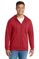 Port & Co Men's   Fan Favorite Fleece Full-Zip Hooded Sweatshirt