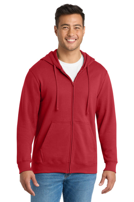 Port & Co Men's   Fan Favorite Fleece Full-Zip Hooded Sweatshirt
