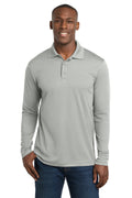 Sport-Tek Men's    PosiCharge    RacerMesh    Long Sleeve Polo