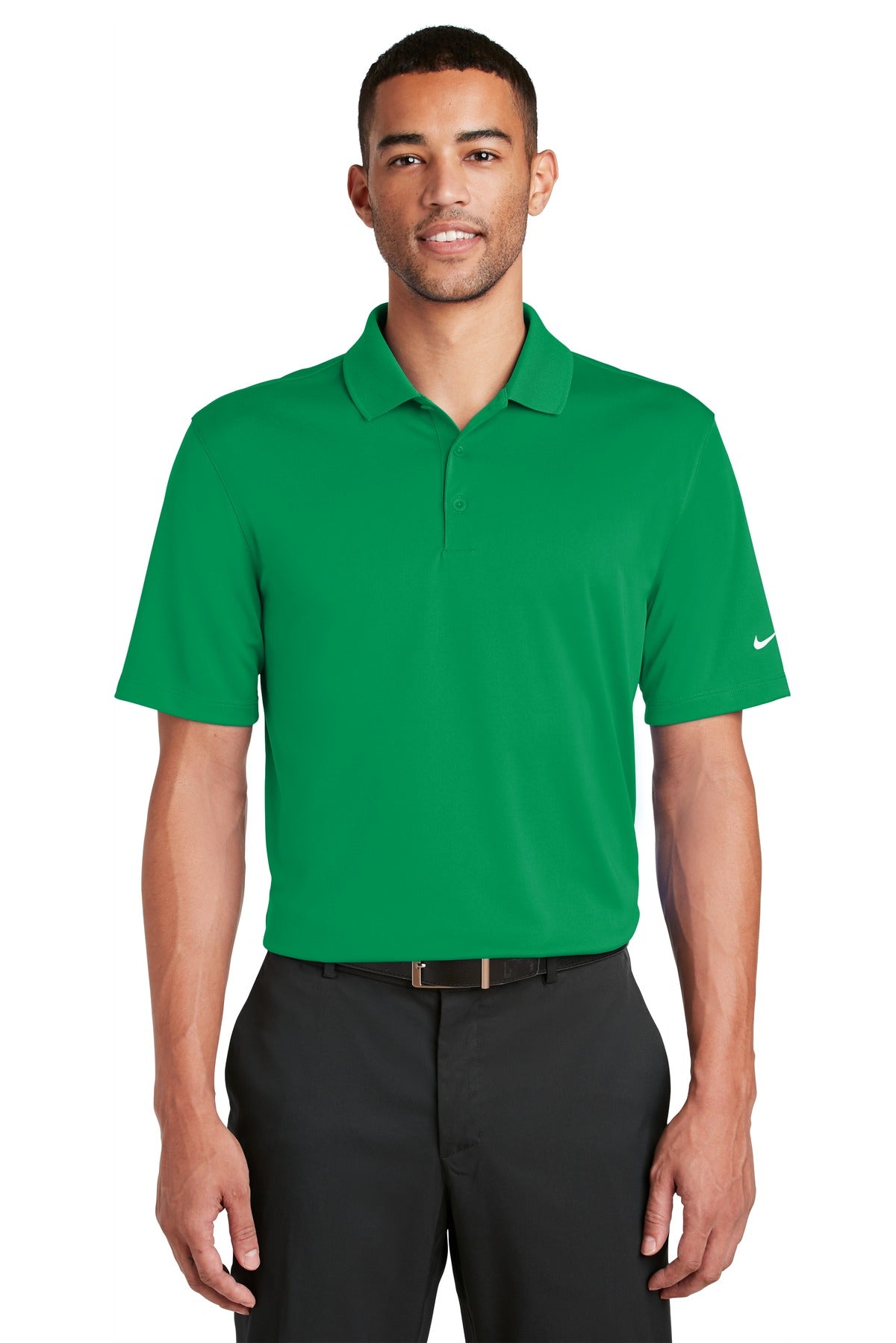 Nike Men's Dri-FIT Classic Fit Players Polo with Flat Knit Collar