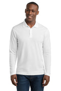 Sport-Tek Men's    PosiCharge    RacerMesh    Long Sleeve Polo