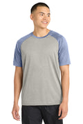 Sport-Tek Men's    Heather-On-Heather Contender    Tee