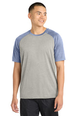 Sport-Tek Men's    Heather-On-Heather Contender    Tee