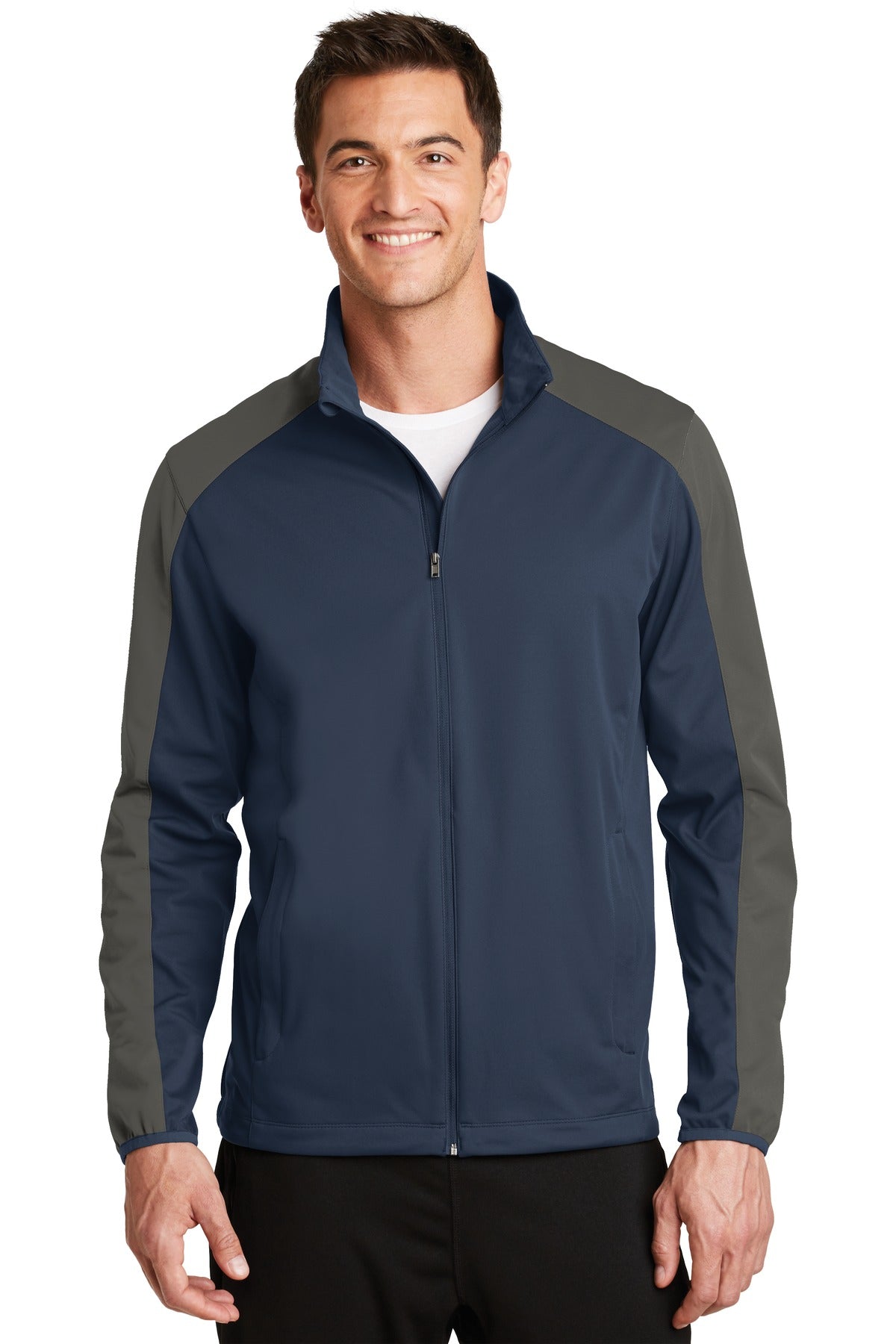 Port Authority Men's   Active Colorblock Soft Shell Jacket