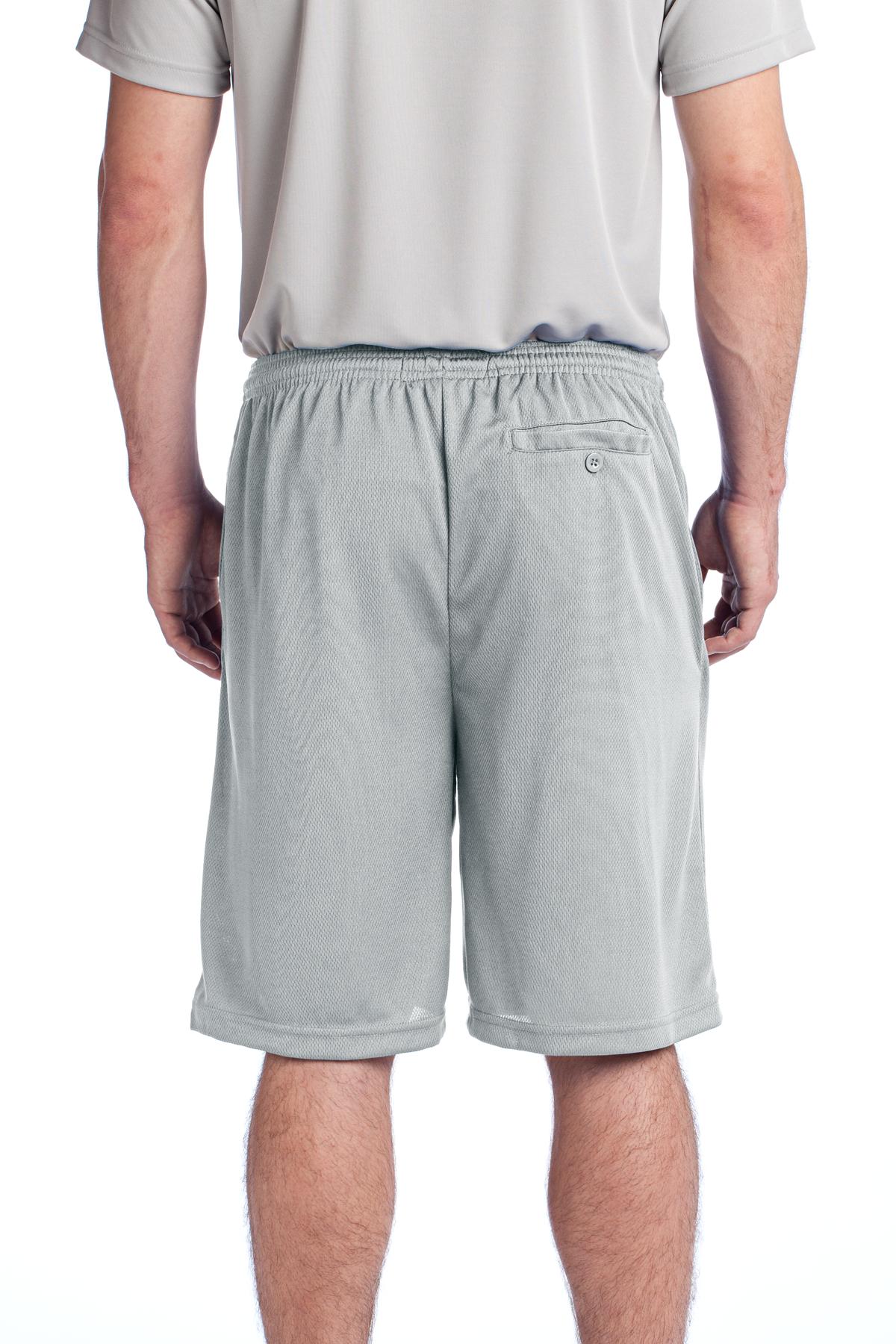 Sport-Tek Men's   PosiCharge   Tough Mesh Pocket Short-2