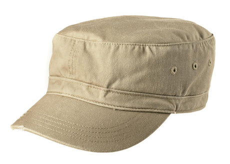 District    Distressed Military Hat-1