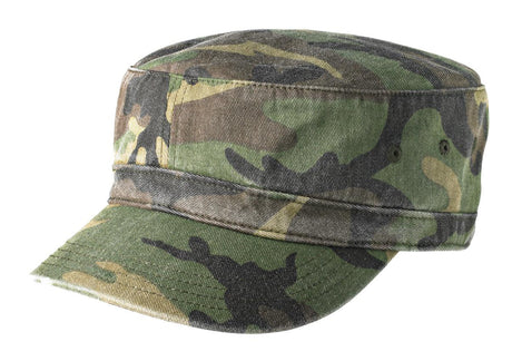 District    Distressed Military Hat